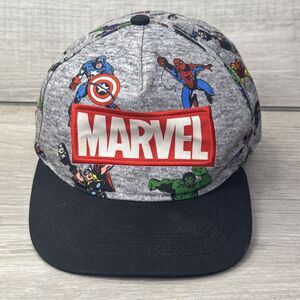Marvel Avengers Youth Grey Boys Baseball Snapback
